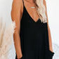 Textured Sleeveless V-Neck Pocketed Casual Jumpsuit