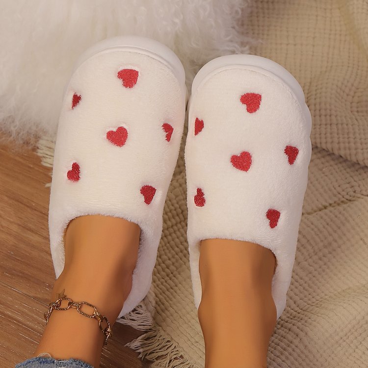 Heart Slippers—All Heart—Valentine's Day Collection