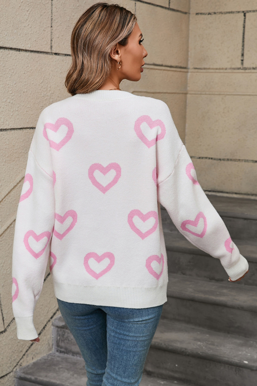 Oversized Heart Sweater