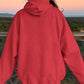 Drawstring Dropped Shoulder Hoodie