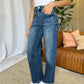 RFM Full Size High Rise Tummy Control Wide Leg Jeans