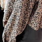 Leopard Button Down Long Sleeve Jacket