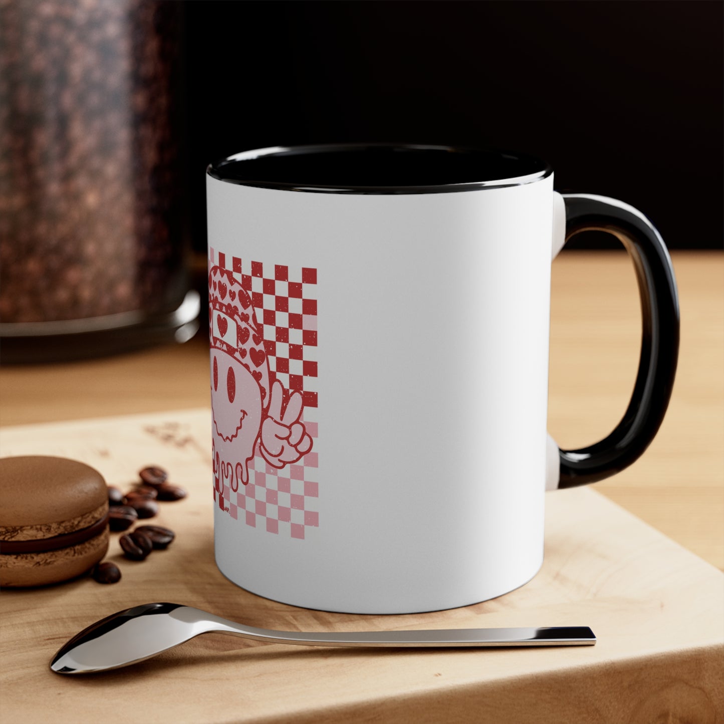 Checkered Love Mug