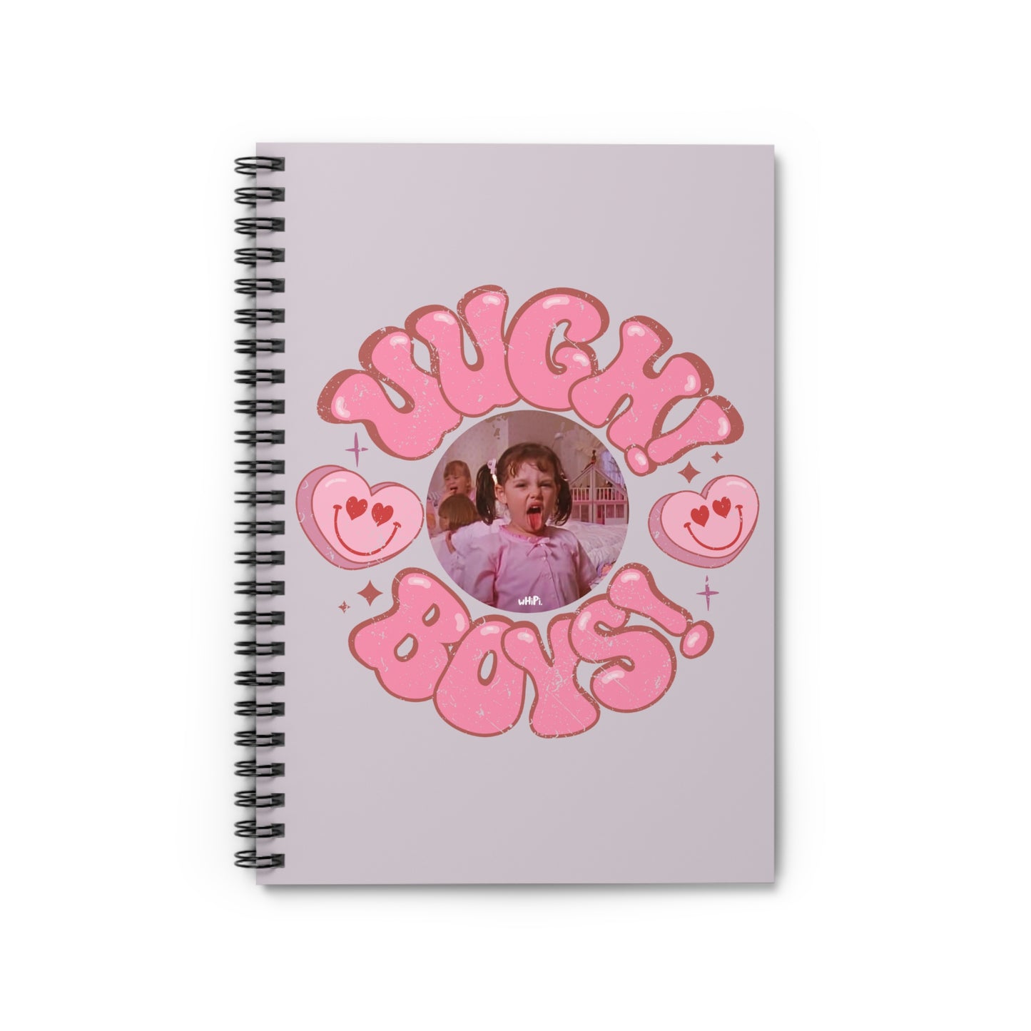 UUGH BOYS Journal Spiral Notebook - Ruled Line