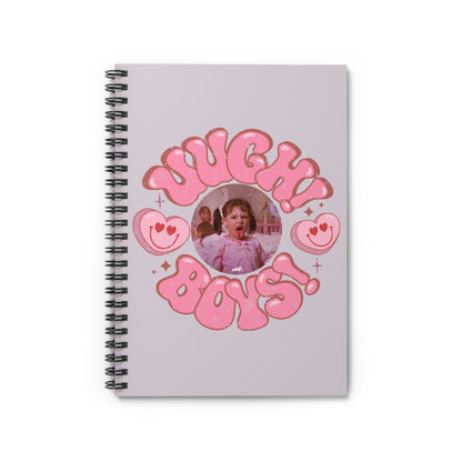 UUGH BOYS Journal Spiral Notebook - Ruled Line