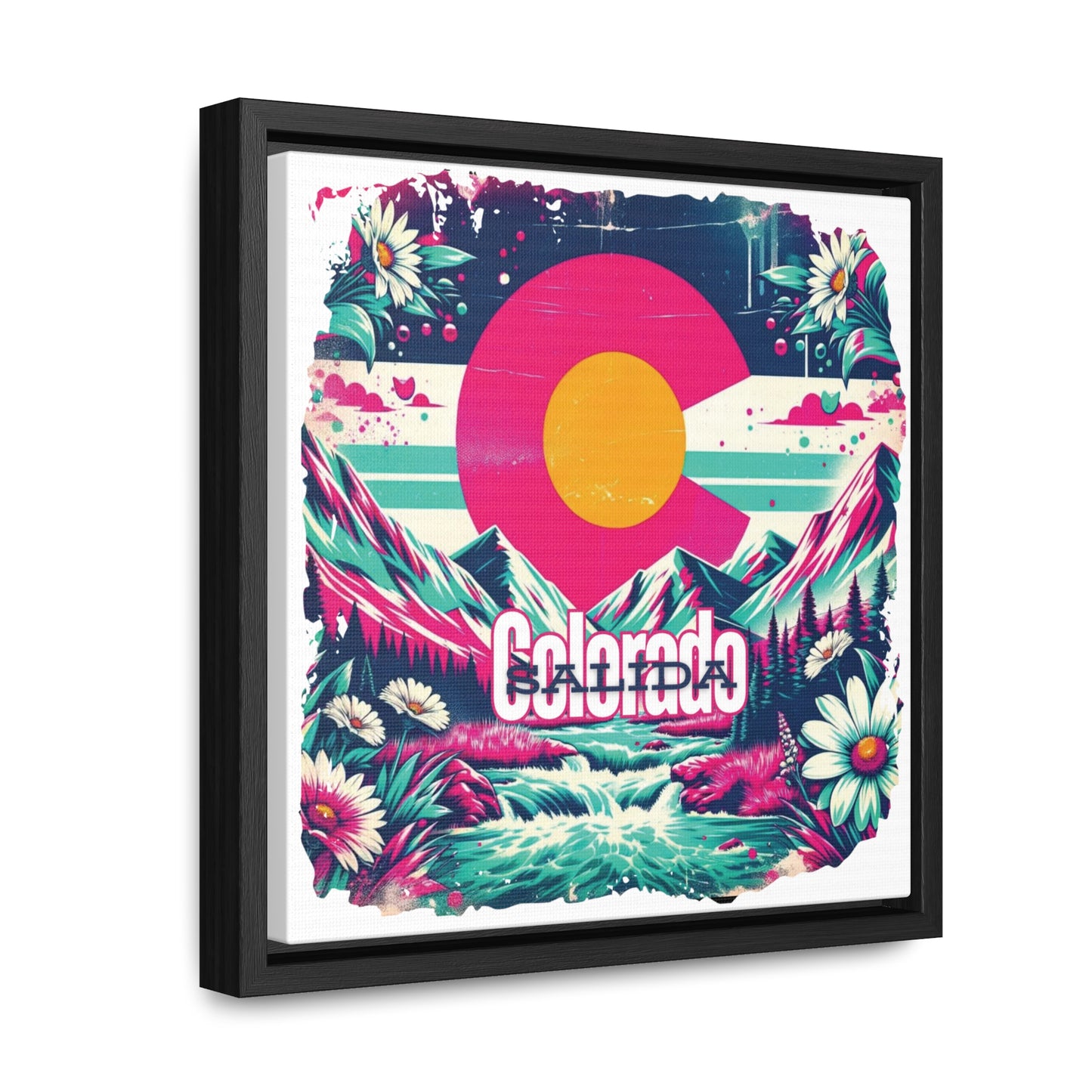 Salida Co Canvas Wraps Square Frame