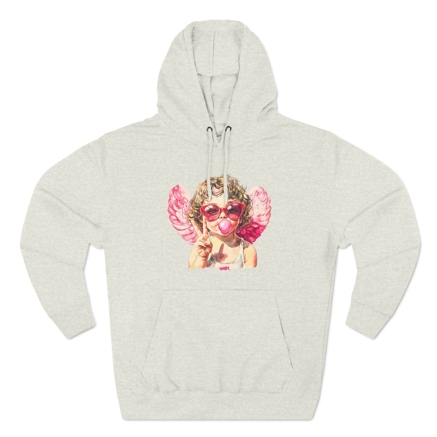 Bubble Gum Cupid Fleece Hoodie (S-3X)