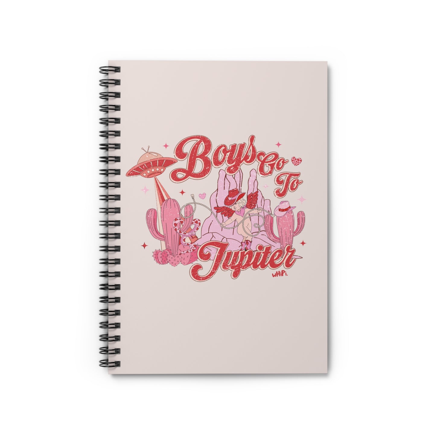 Boys Go to Jupiter Journal Spiral Notebook - Ruled Line