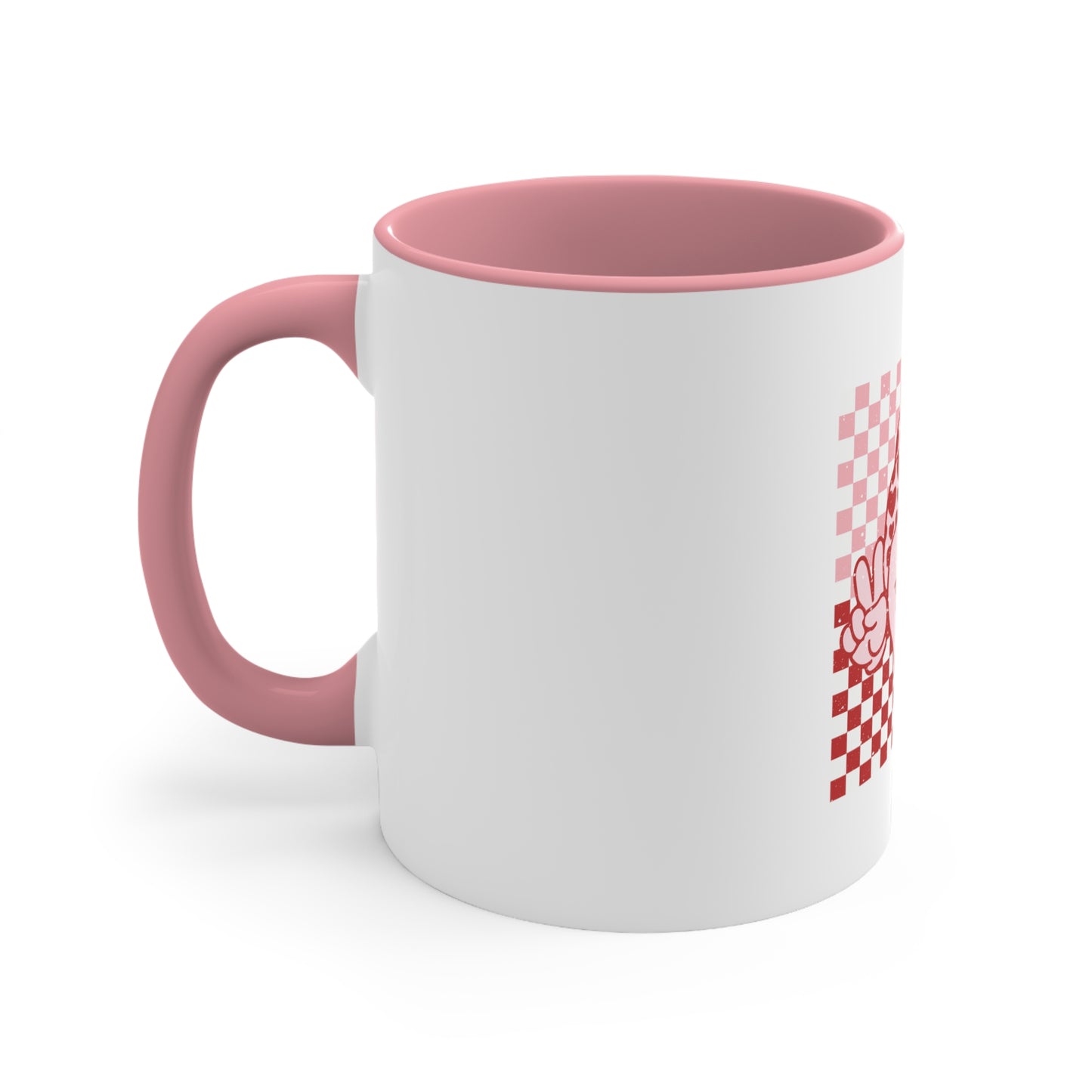 Checkered Love Mug