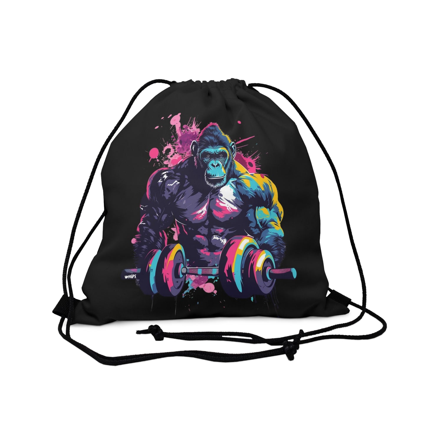 Beast Mode Gorilla Drawstring Bag