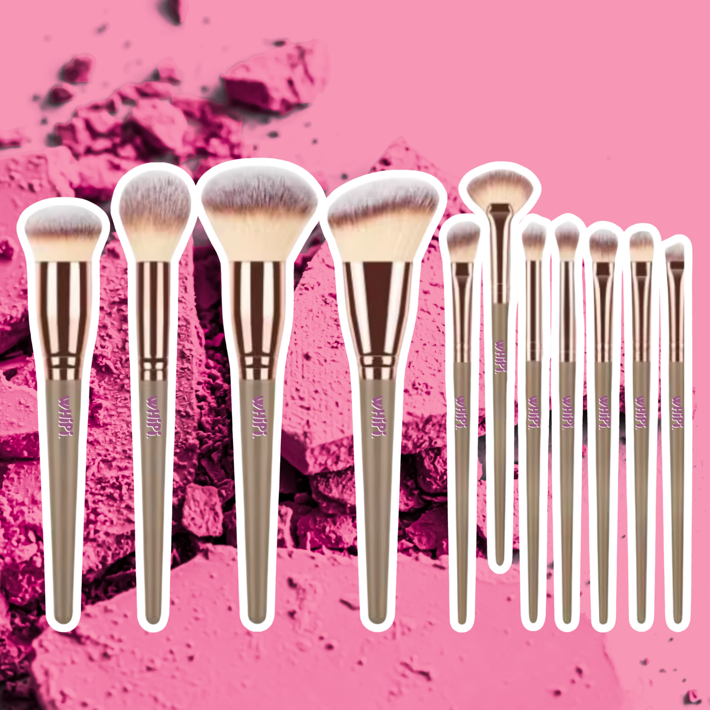 Falling For Growth 15-Piece Makeup Brush Set