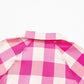 Pink Plaid Shirt Dress—All Heart—Valentine's Day Collection