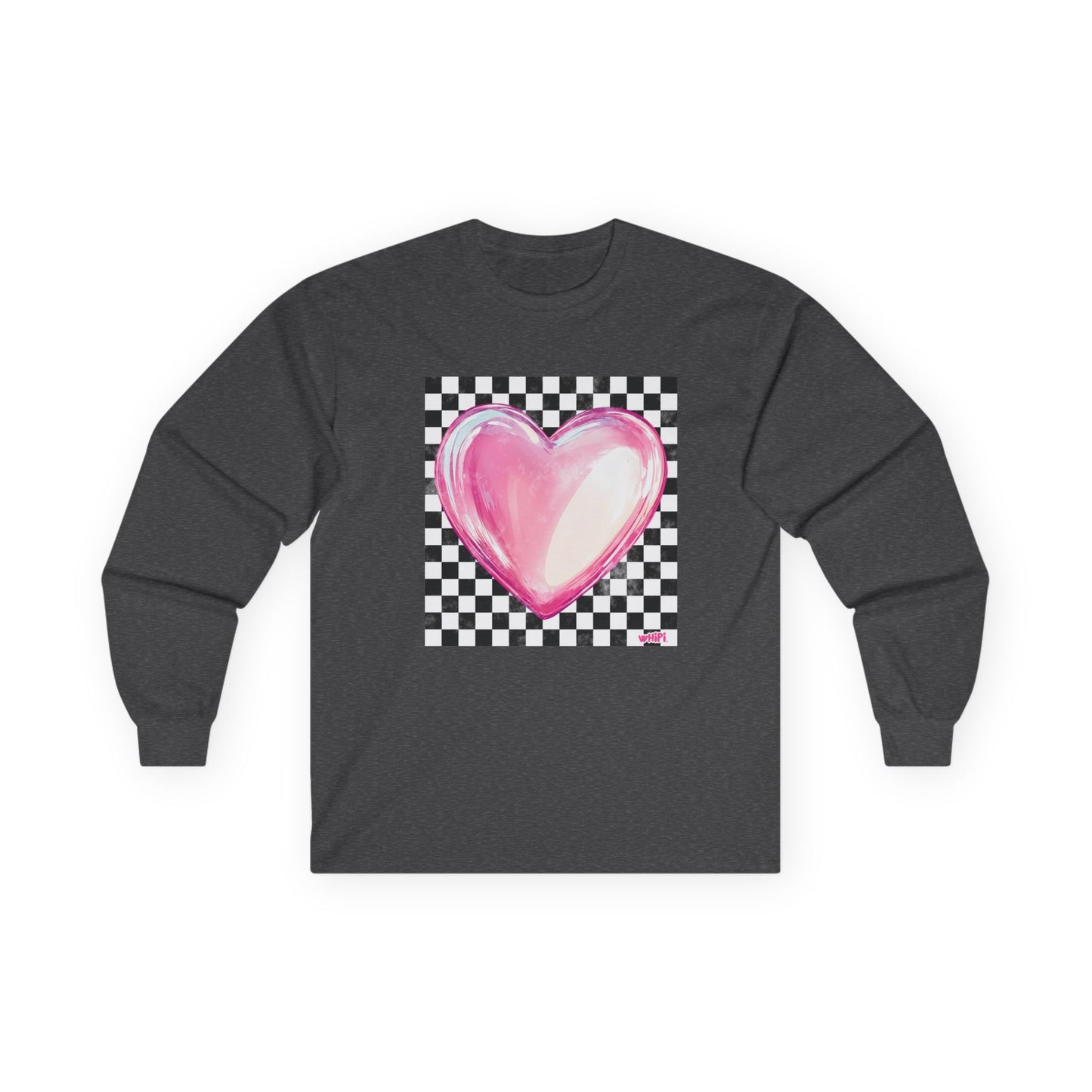 Make My Heart Race Long Sleeve Tee (S-5X)