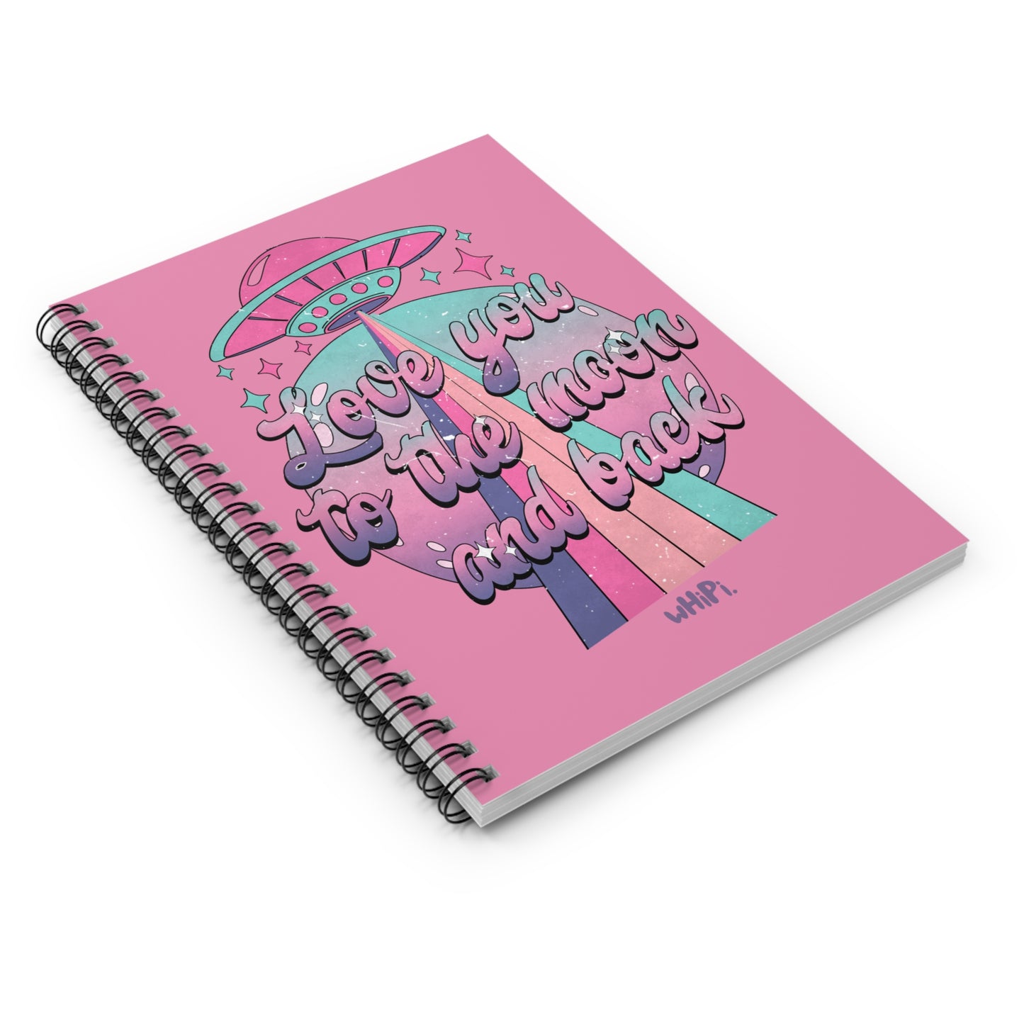 Love You to The Moon Journal Spiral Notebook - Ruled Line