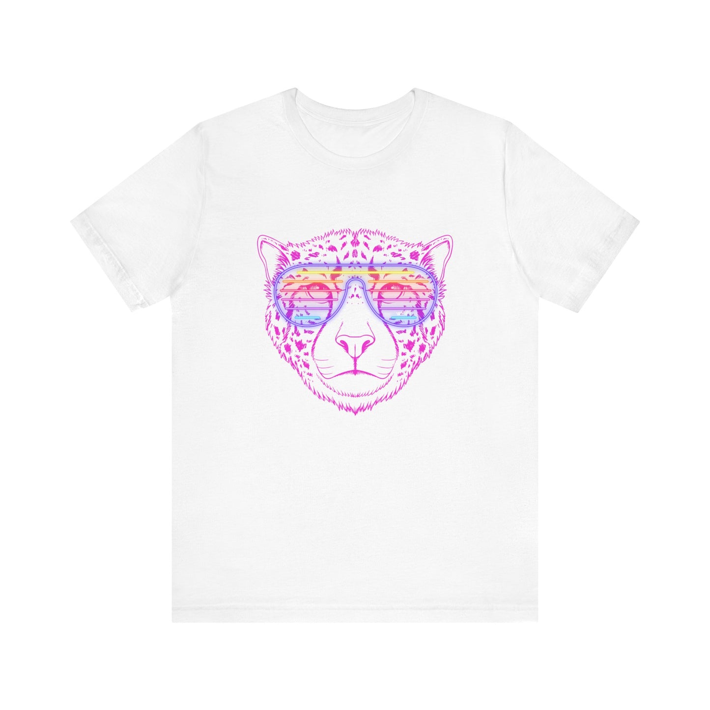 Neon Cheetah Graphic Tee