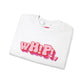 wHiPi. Wear Your Heart On Your Sleeve Crewneck Sweatshirt (S‑5XL)