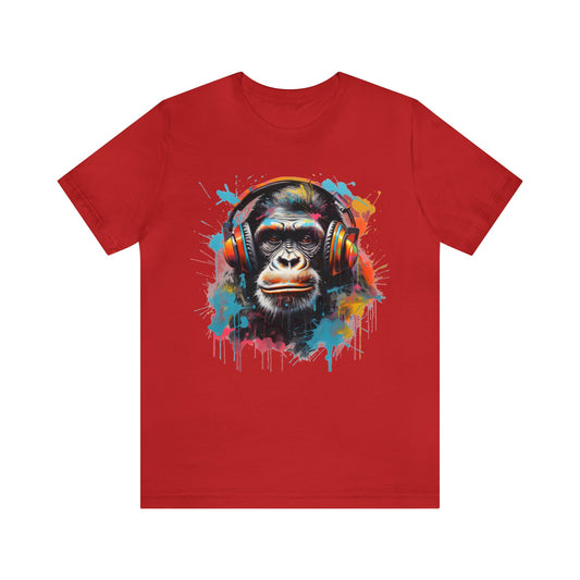 DJ Gorilla Bella Canvas Tee