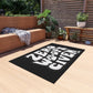 "No Woofs Given" Outdoor Dog Mat