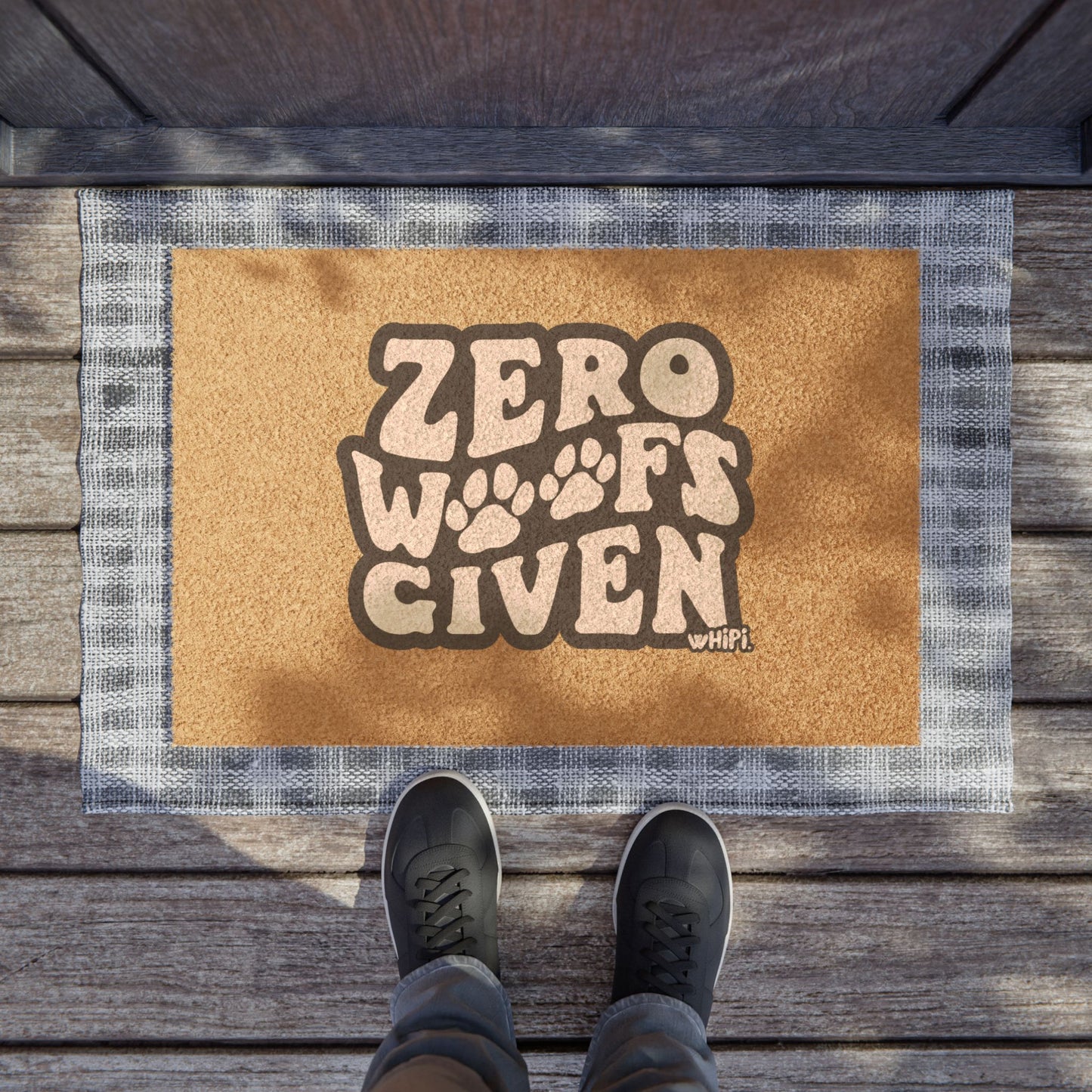 Entry Way "No Woofs Given" Doormat