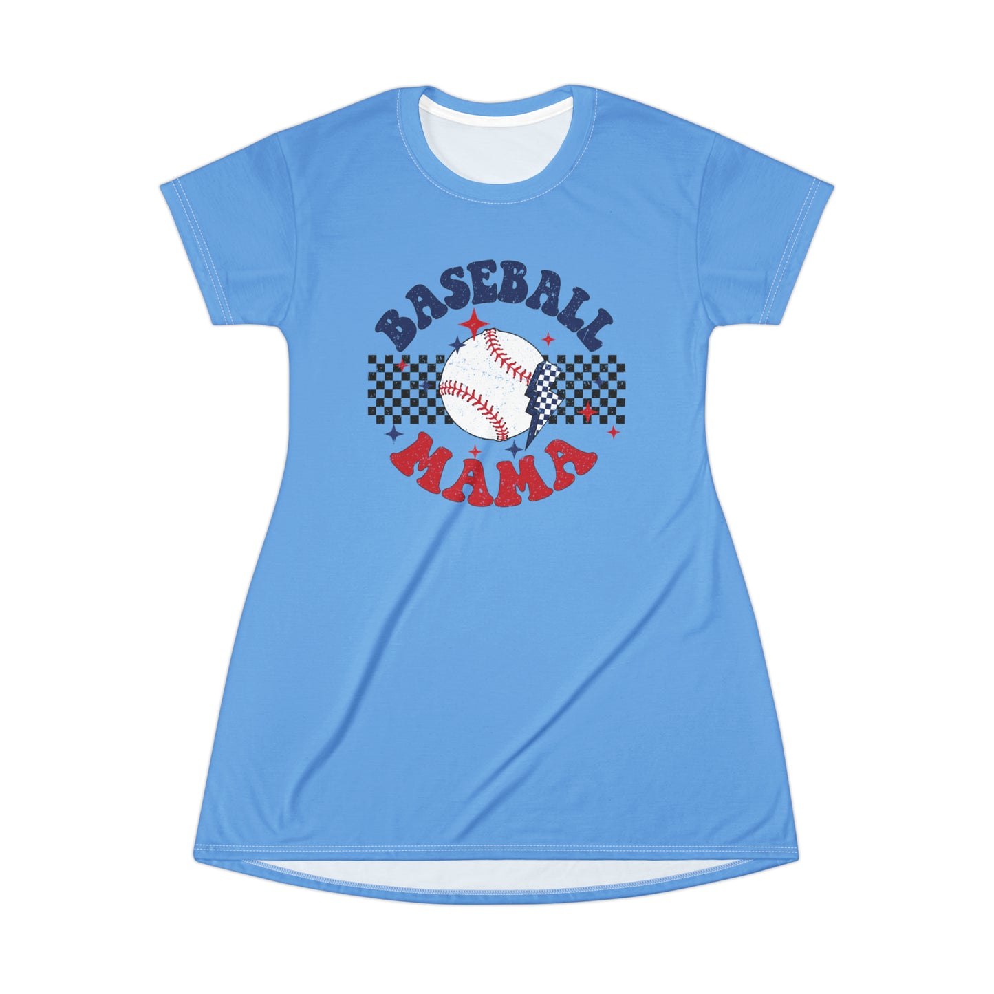 Baseball Mama Tshirt Dress