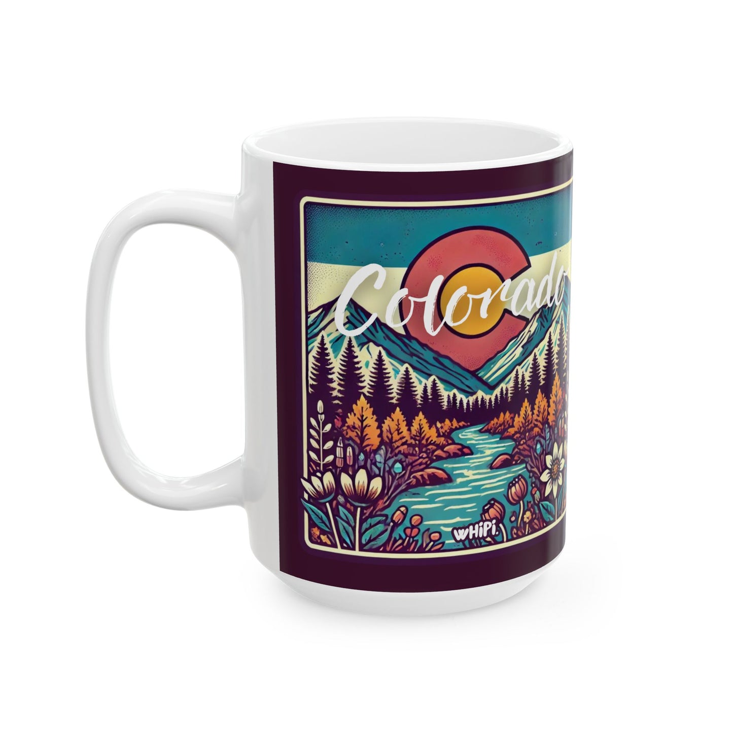 Colorado Ceramic Mug, (15oz)