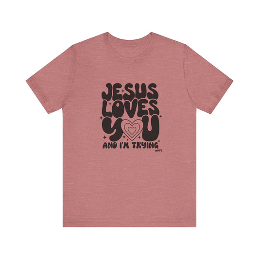 Jesus Loves You  Graphic Tee