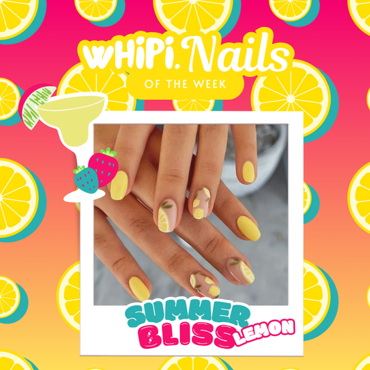 wHiPi. Press On Nails - Summer Bliss Lemon