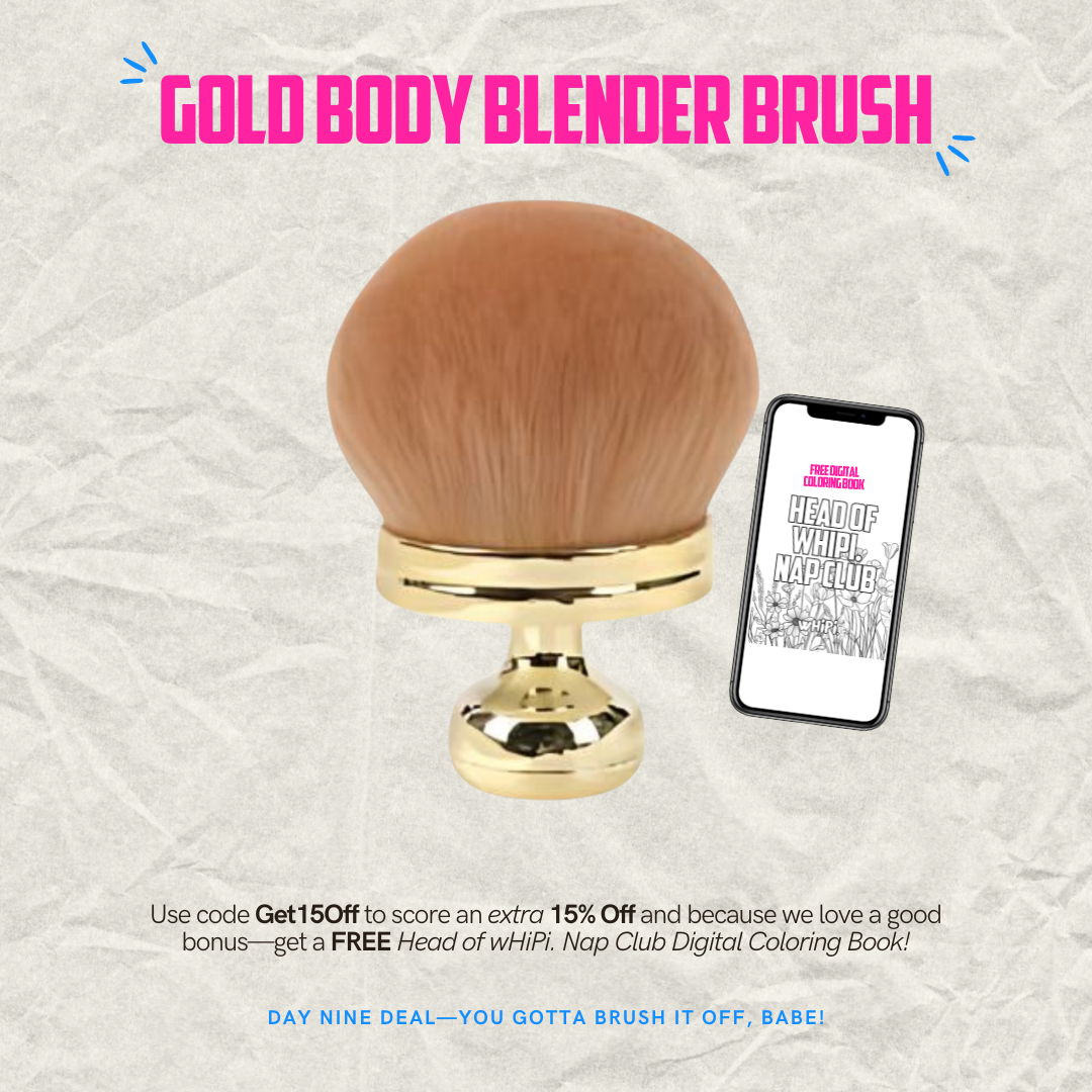 Gold Body Blender Brush