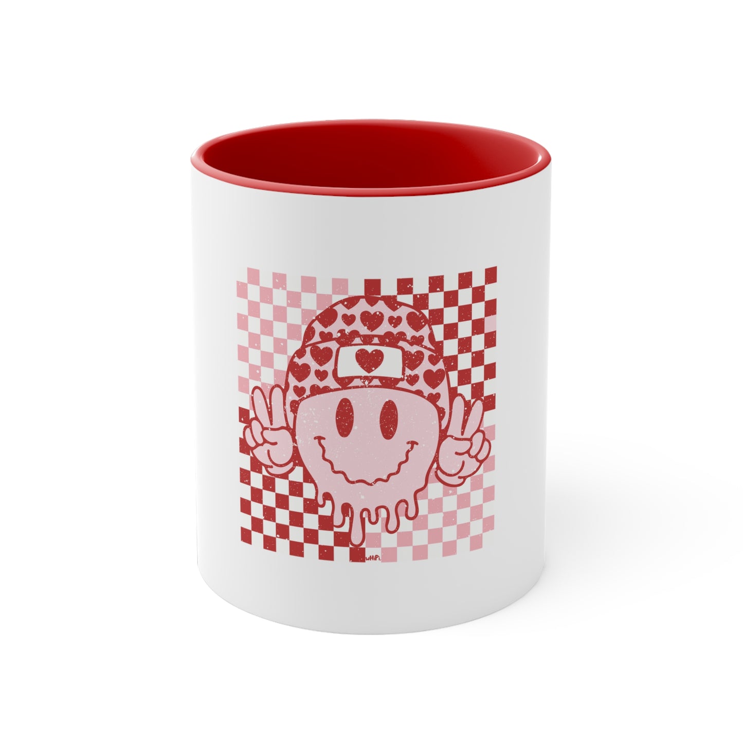 Checkered Love Mug