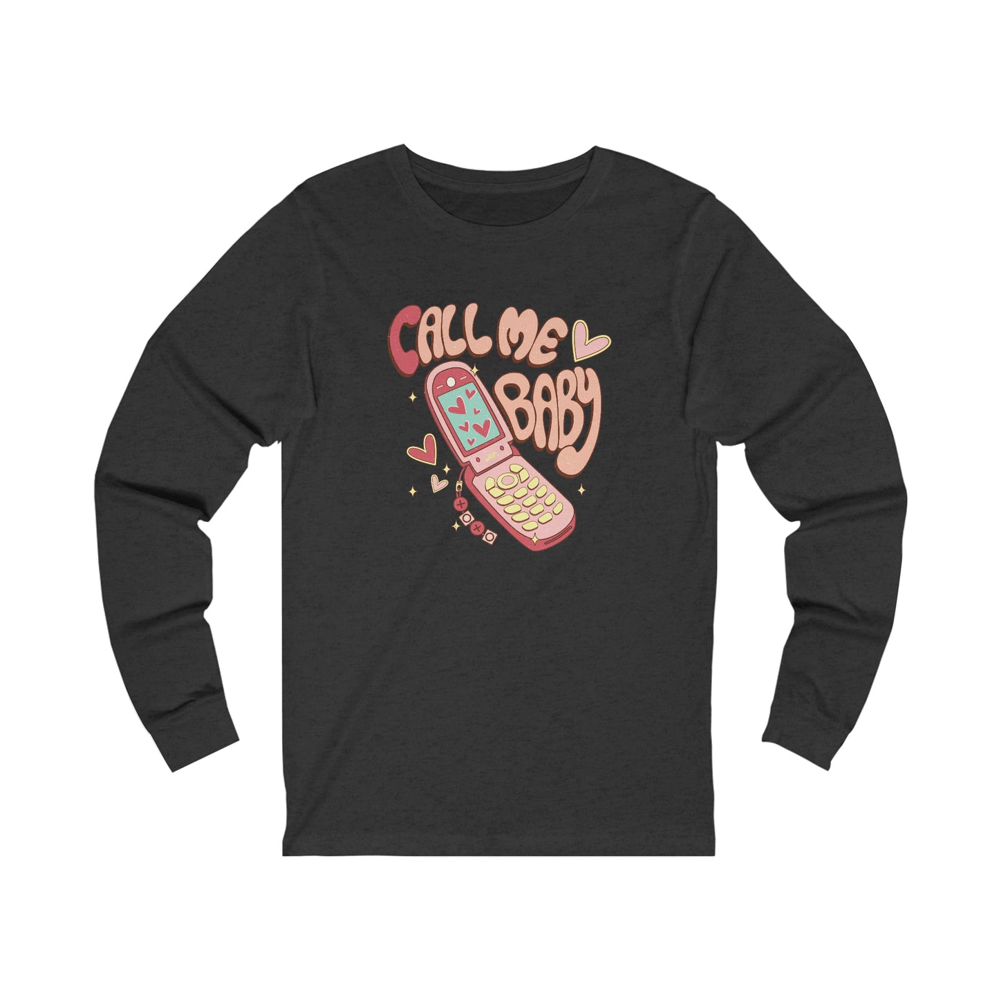 Call Me Baby Bella Canvas Long Sleeve