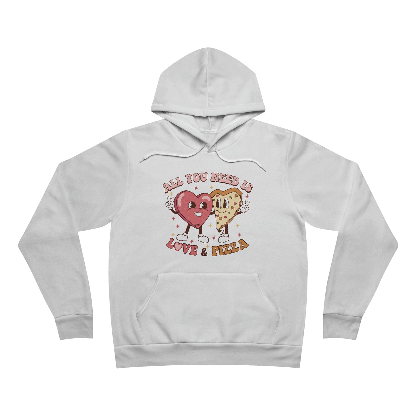 Love and Pizza Bella Canvas Hoodie