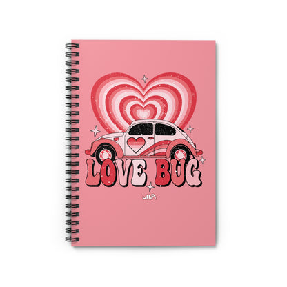 Love Bug Journal Spiral Notebook - Ruled Line