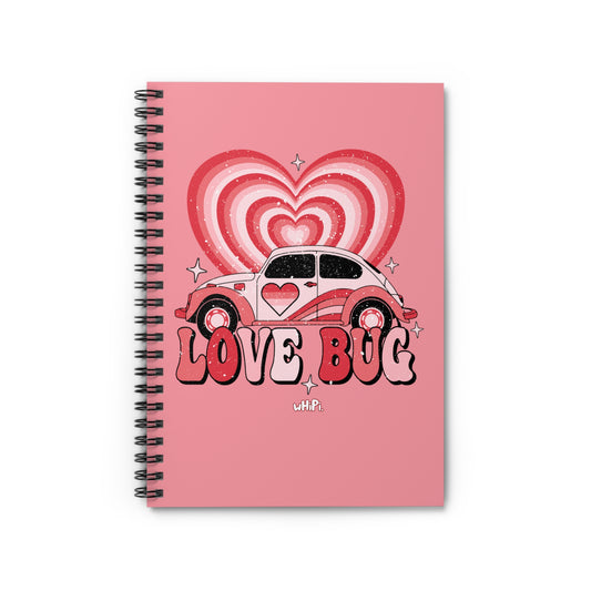 Love Bug Journal Spiral Notebook - Ruled Line