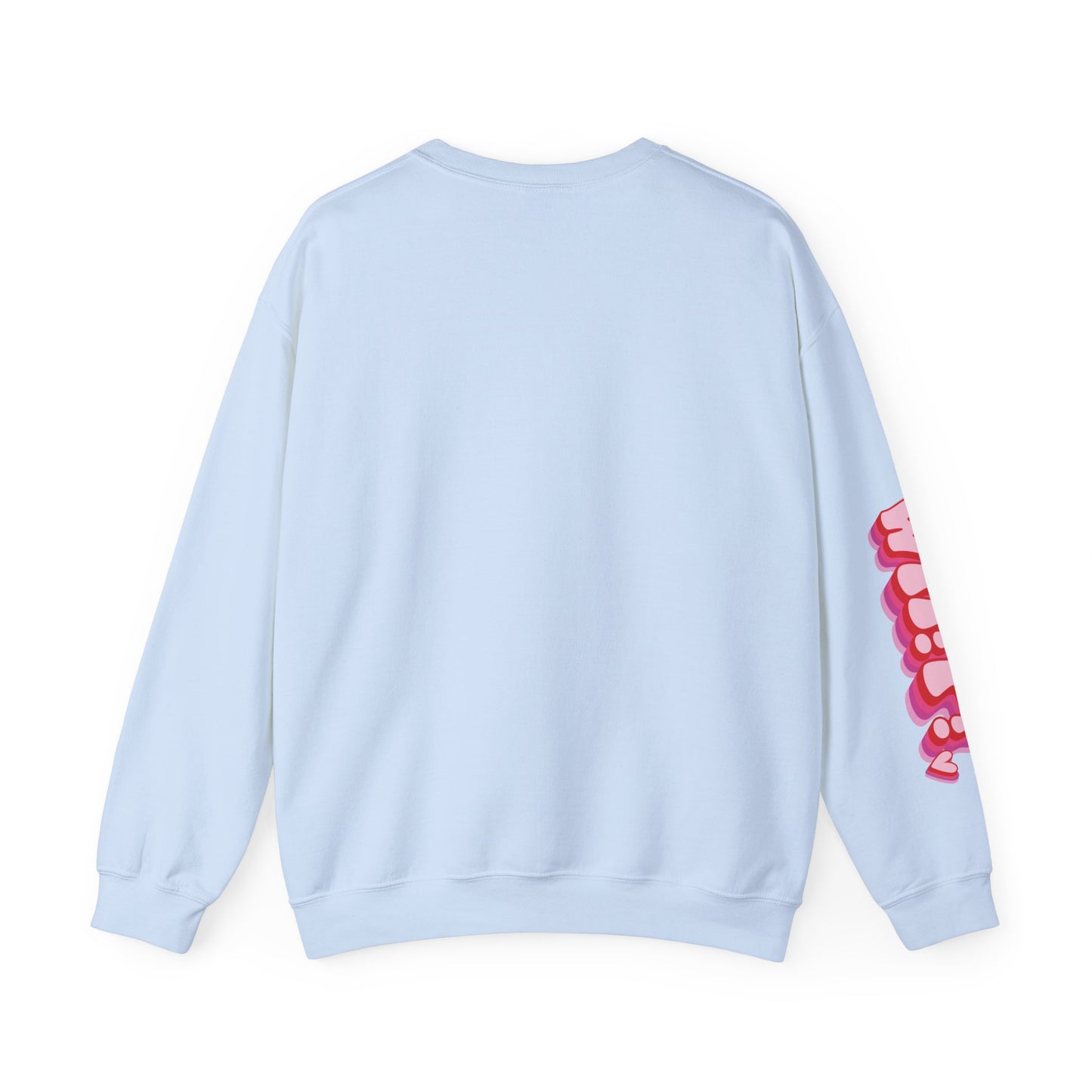 wHiPi. Wear Your Heart On Your Sleeve Crewneck Sweatshirt (S‑5XL)