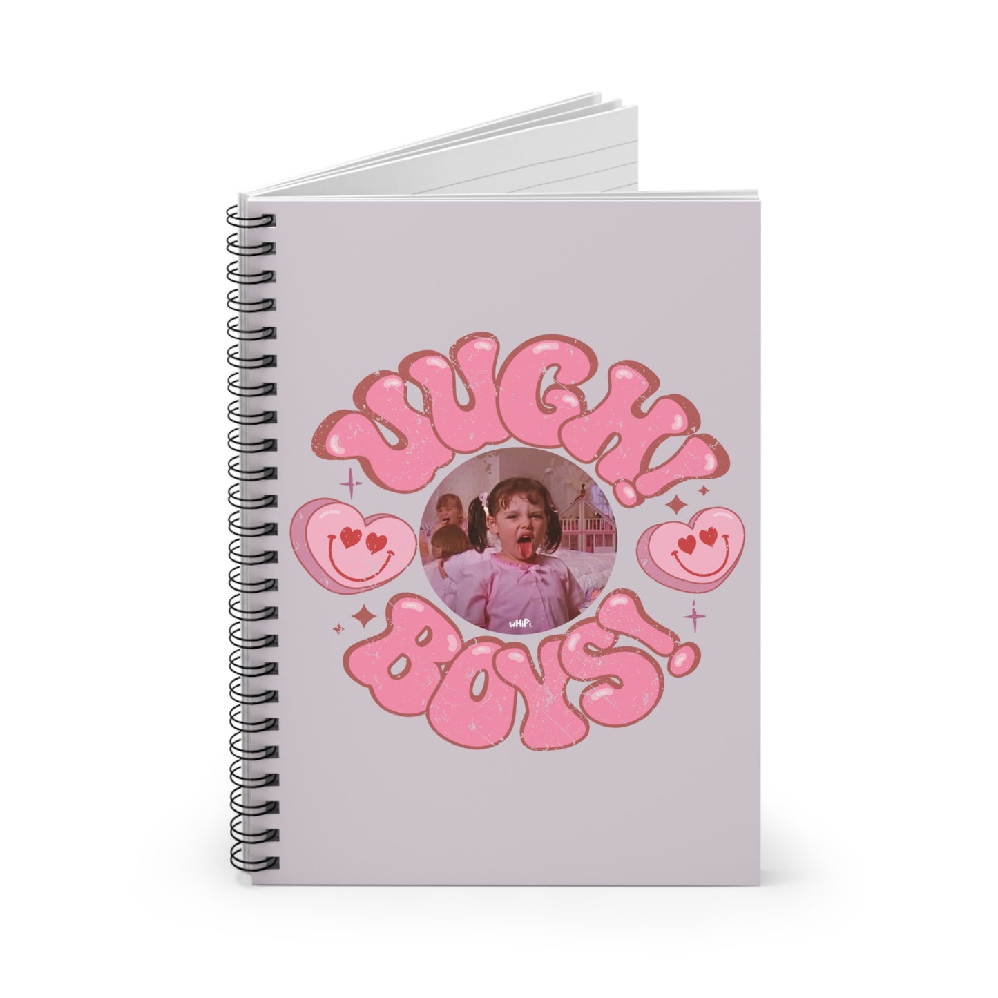 UUGH BOYS Journal Spiral Notebook - Ruled Line