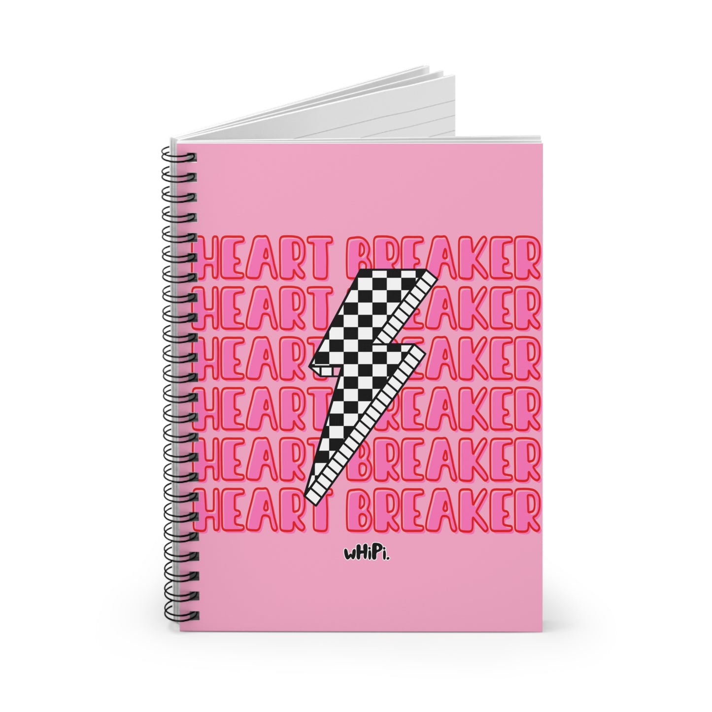 Heartbreaker Journal Spiral Notebook - Ruled Line