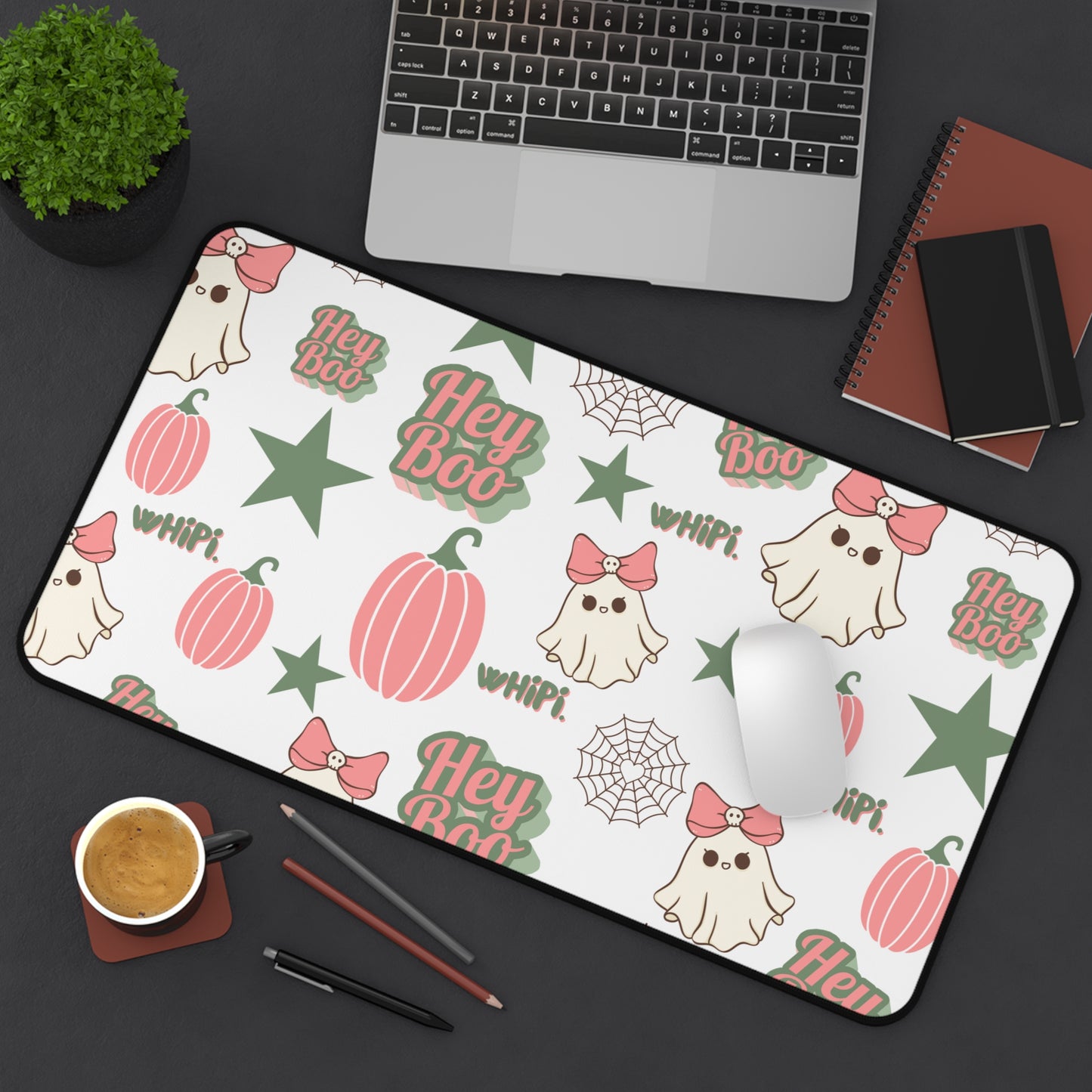 Hey Boo Desk Mat