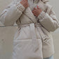 Puffer Long Sleeve Winter Coat with Belt