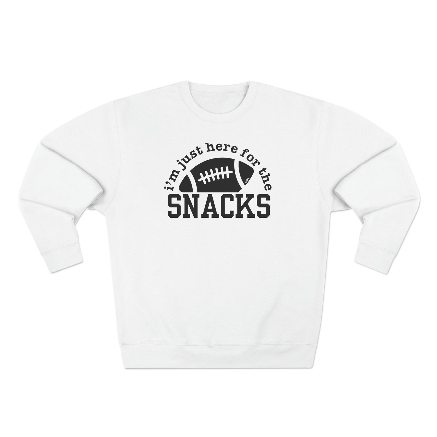 Here for the Snacks Crewneck Sweatshirt