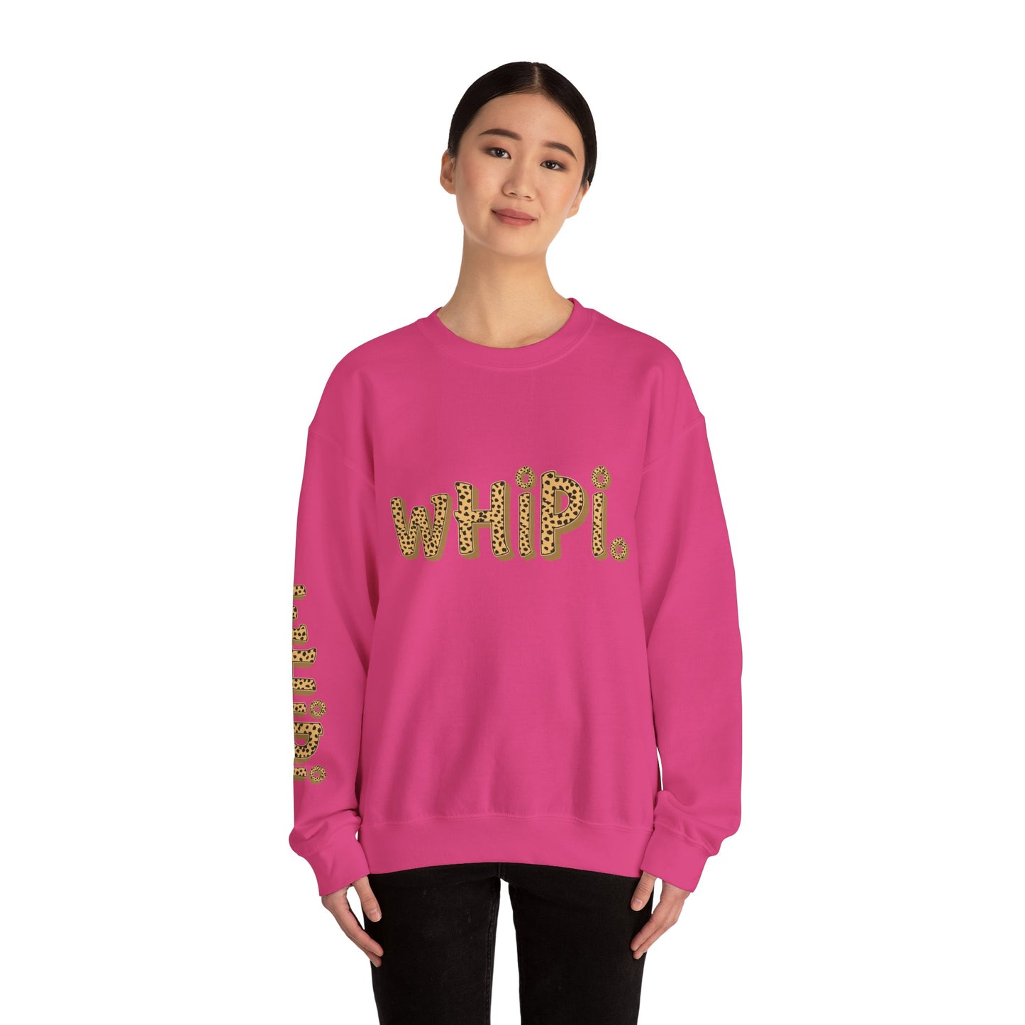 Flirtin’ with wHiPi. Crewneck Sweatshirt (S‑5XL)