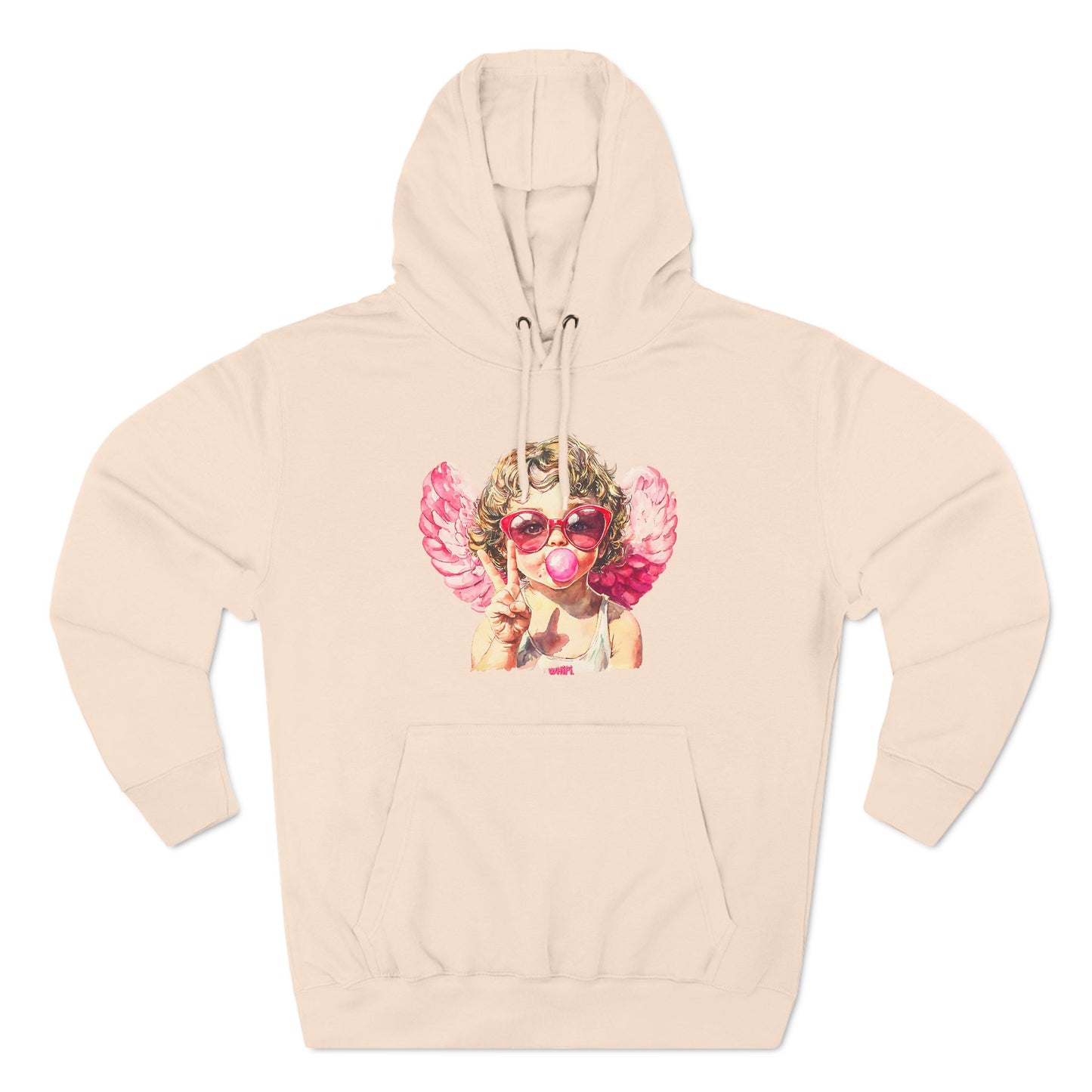 Bubble Gum Cupid Fleece Hoodie (S-3X)