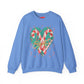 Hooked On You Crewneck Sweatshirt – Candy Canes & Hearts Edition