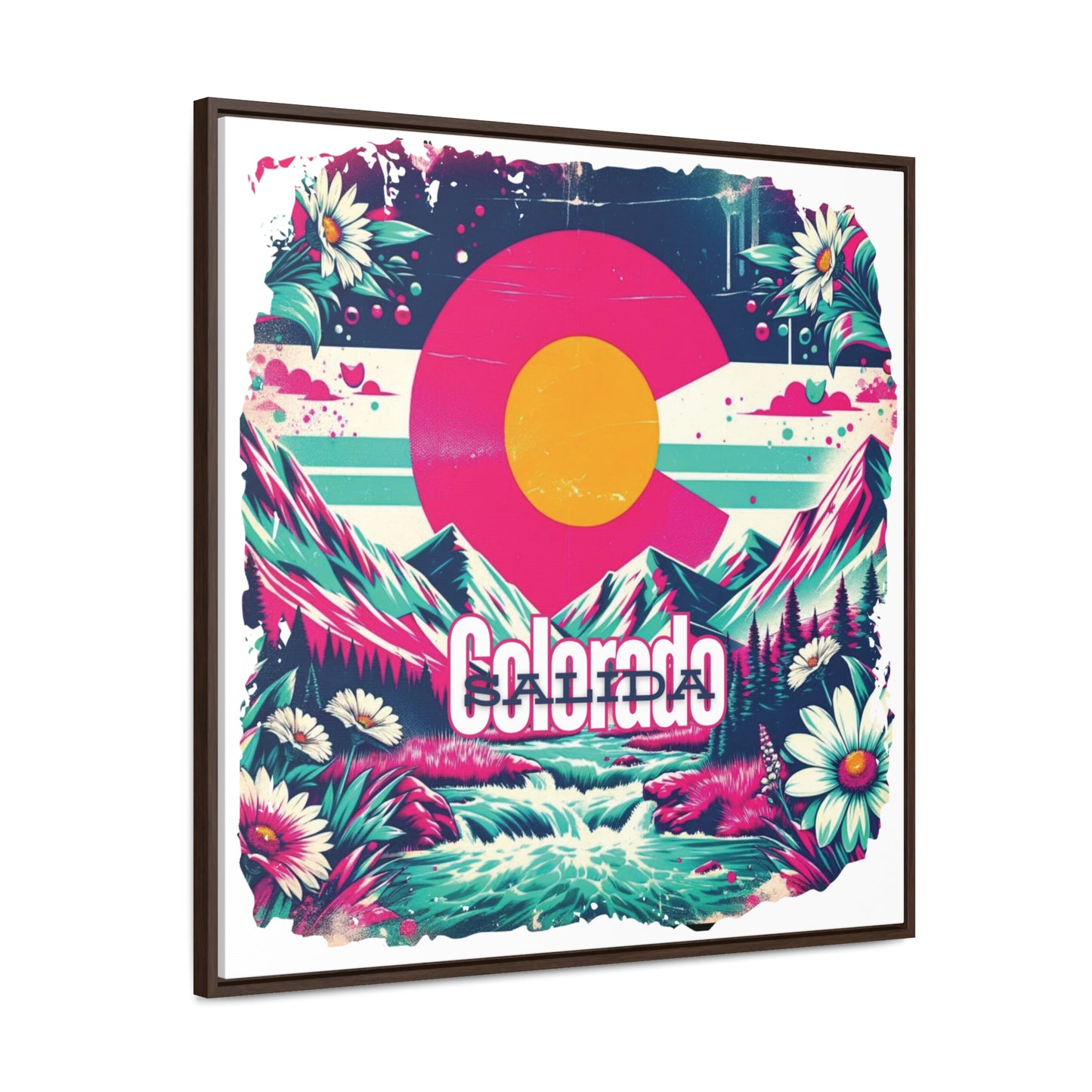 Salida Co Canvas Wraps Square Frame