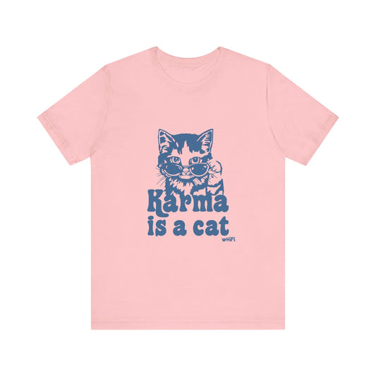 Karma Is A Cat Graphic Tee