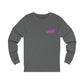 Pink wHiPi. (Back) Long Sleeve Tee