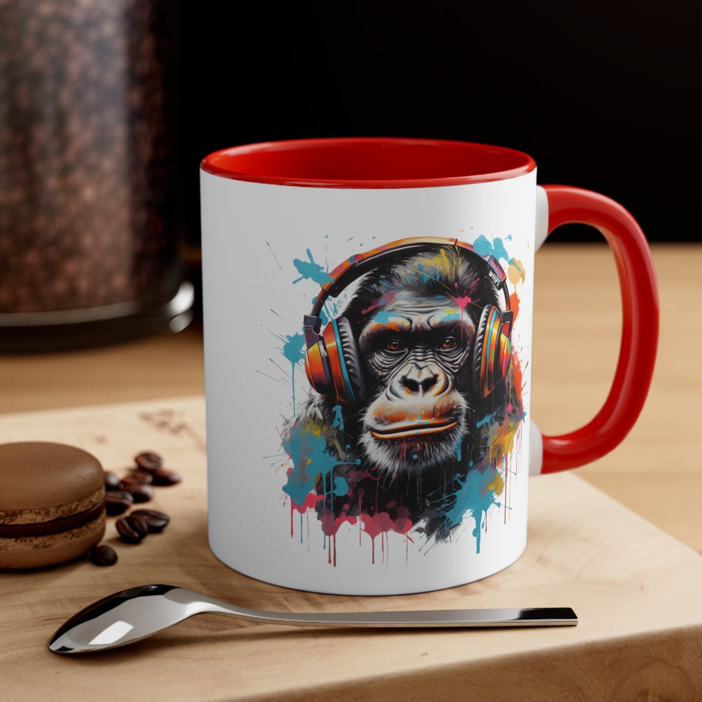 DJ Gorilla Ceramic Mug