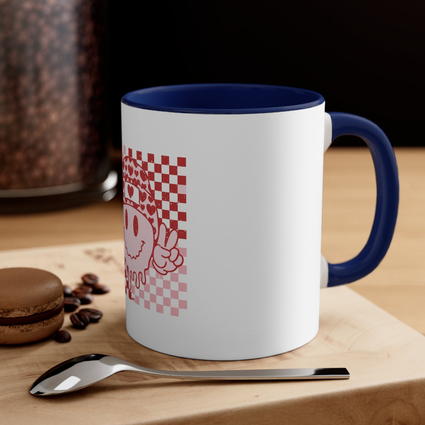 Checkered Love Mug