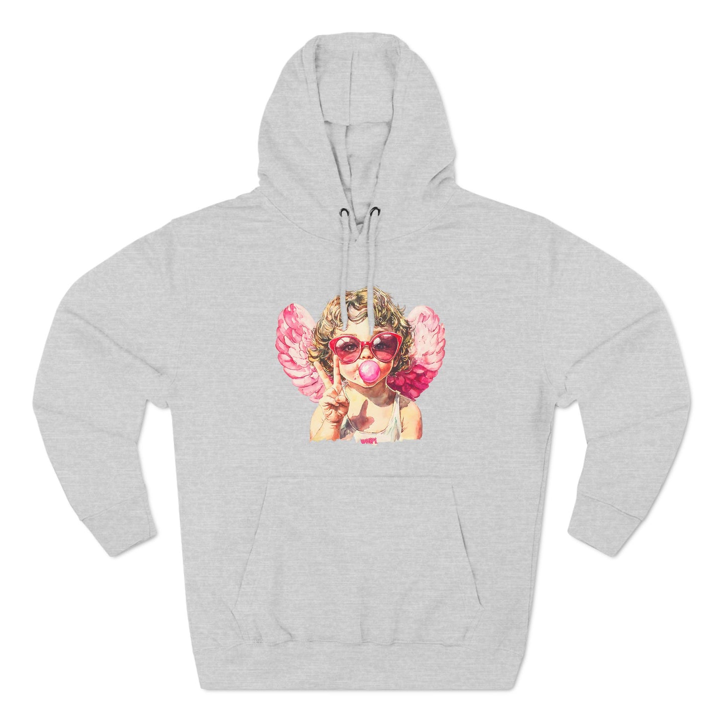 Bubble Gum Cupid Fleece Hoodie (S-3X)