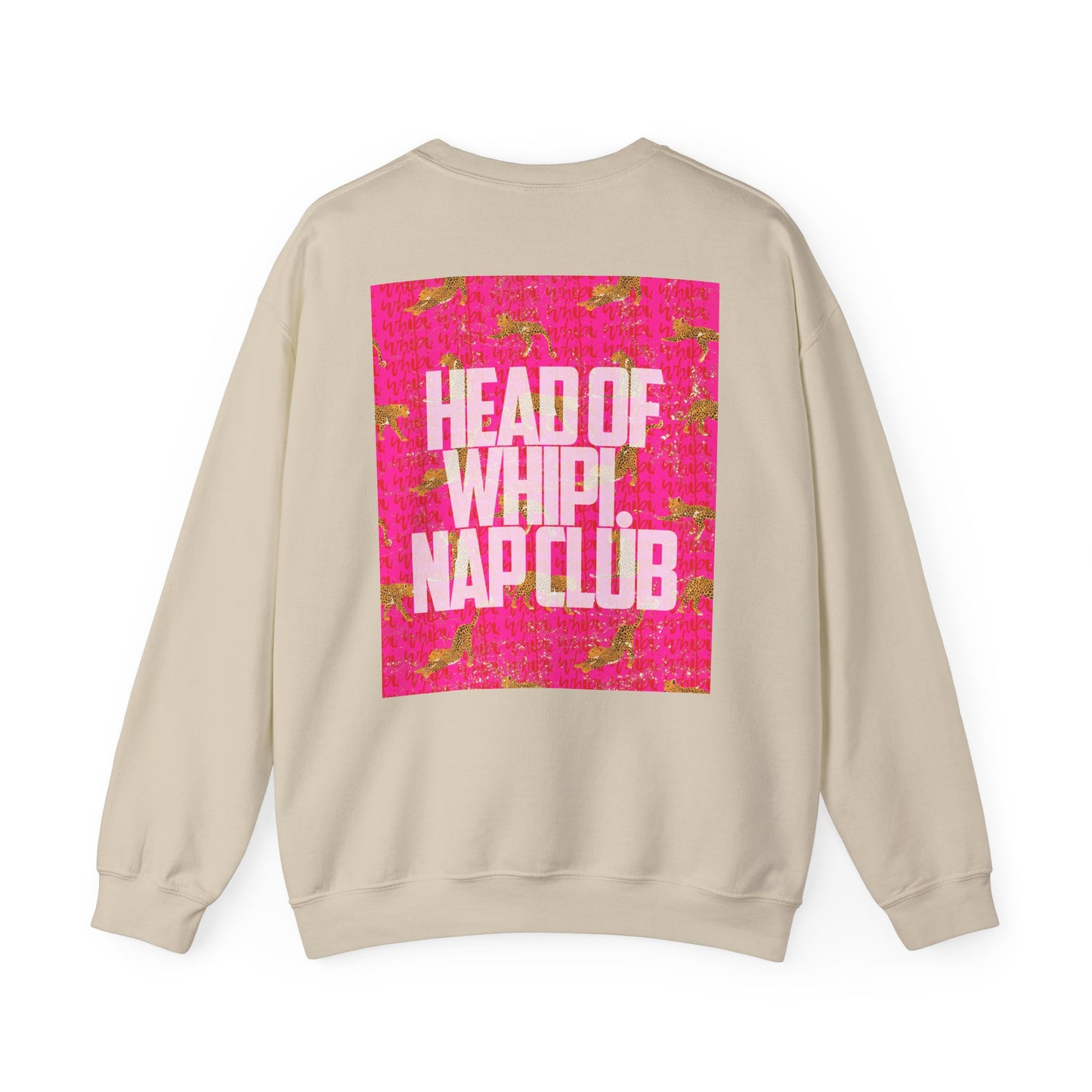 Head of wHiPi. Nap Club Crewneck Sweatshirt