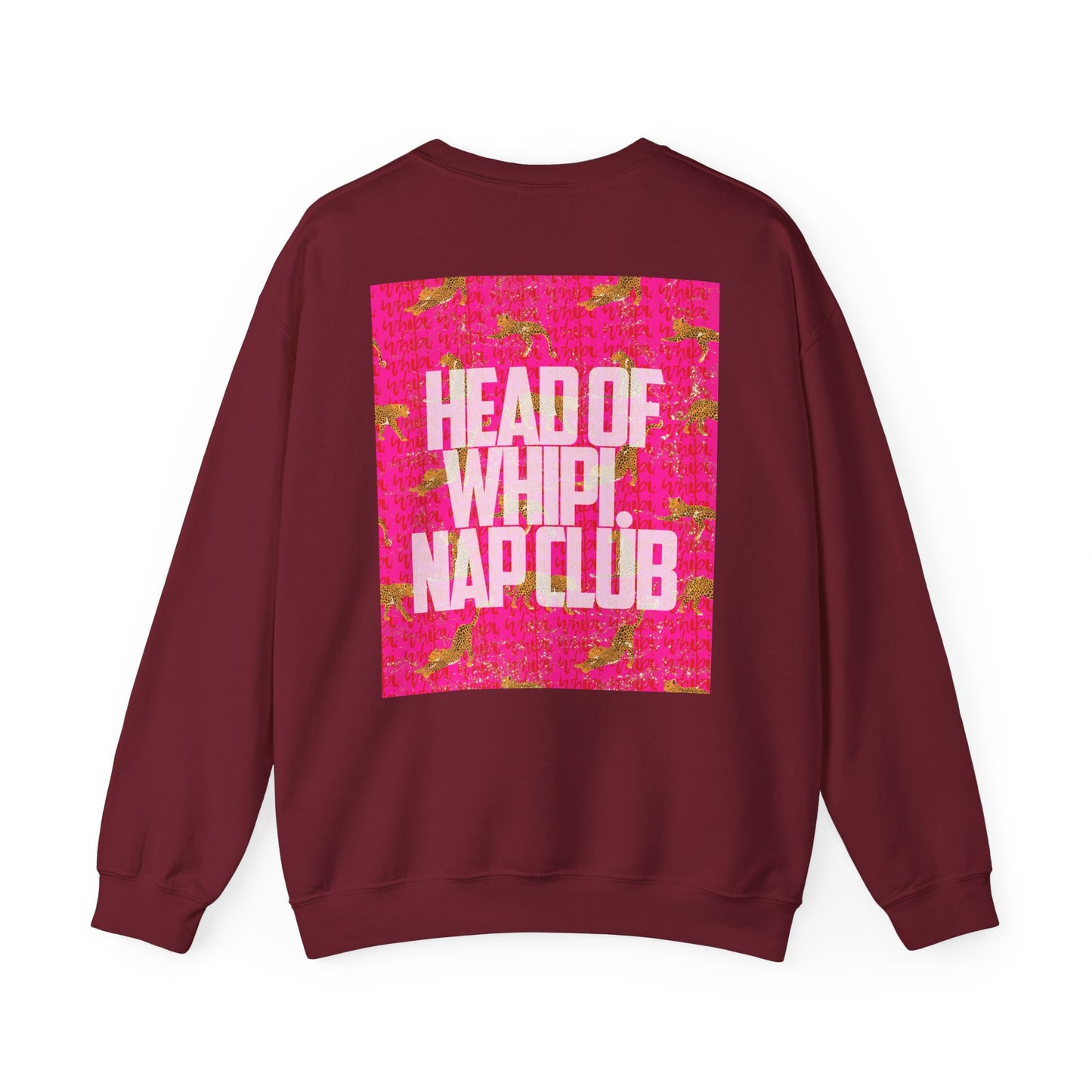 Head of wHiPi. Nap Club Crewneck Sweatshirt